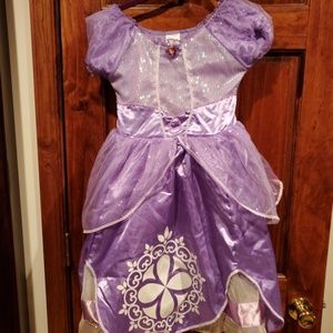 EUC 5/6 Disney Store Princess Sophia costume